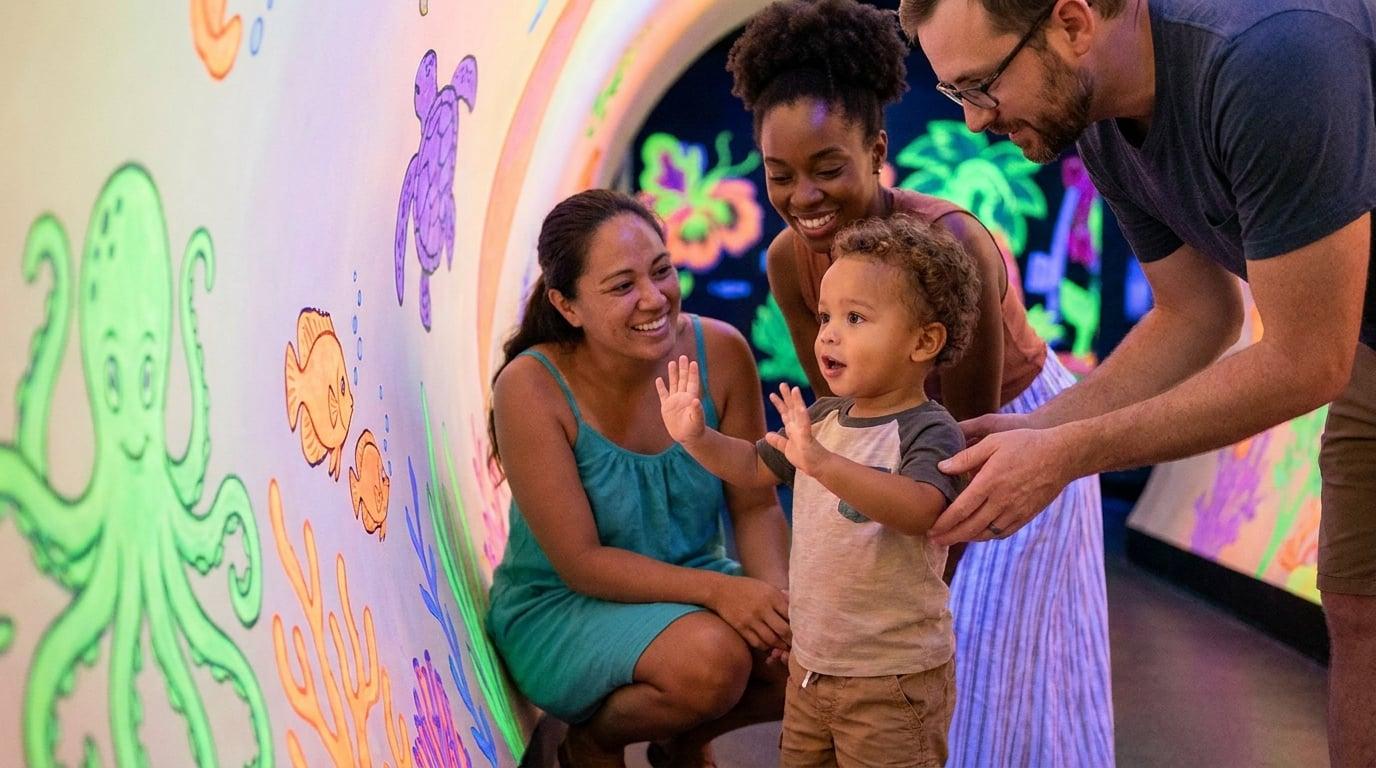 Bishop Museum with toddlers: interactive Hawaiian culture and space shows
